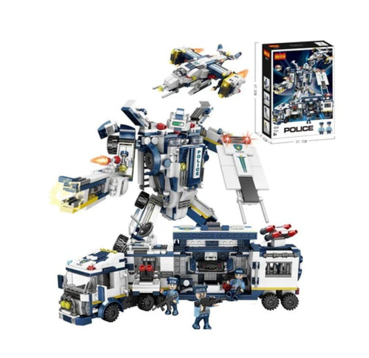 3 in 1 Transforming Building Block Set