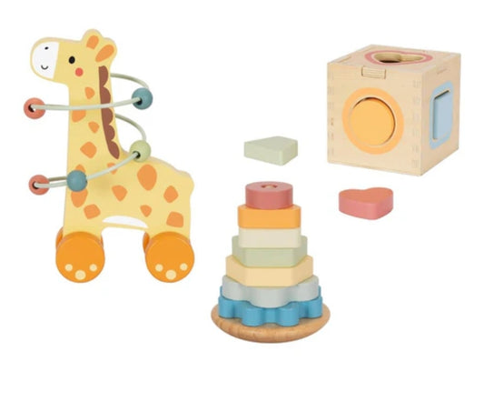3 in 1 giraffe activity set