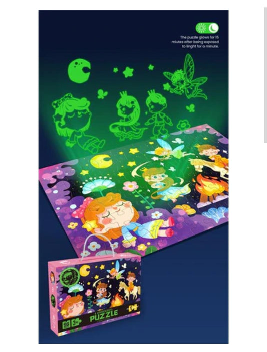 Glow in the Dark Fairy Puzzle