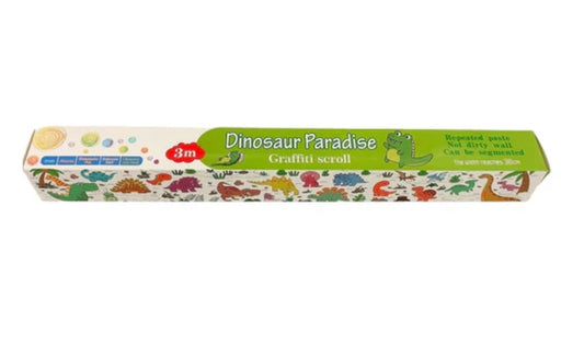 Dino Graffiti Scroll
